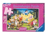 Ravensburger Hófehérke puzzle, 2x20 darab, disney