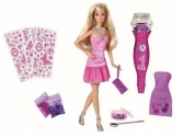Barbie csillám-ceruzával és csillámporral,  babák