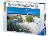 Ravensburger Tengerpart prémium puzzle 500 db, lego, webshop, webáruház, legó, legókEichhorn fa pajzs - oroszlános címerrel,  5 éveseknek,  6 éveseknek,  7 éveseknek,  8 éveseknek,  9 éveseknek, 10 éveseknek, Eichhorn, Simba, Fa játékok, Lovagok