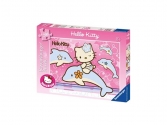 Ravensburger Hello Kitty 200 db-os puzzle,  puzzle, puzleball