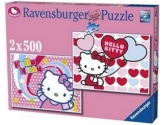 Ravensburger Hello Kitty puzzle, 2x500 darab, lego, webshop, webáruház, játék