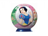 disney hercegnők - Puzzleball 60 db-os 7 cm-es hófehérke, disney