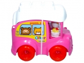 Clemmy Hello Kitty iskolabusz,  1,5 éveseknek