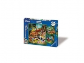 Disney állatok 3 x 49 db-os puzzle,  puzzle, puzleball