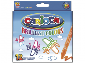 Carioca zsírkréta készlet - 12 színű, lego, webshop, webáruház, legó, legókK's Kids rajzolótábla Patrick,  3 éveseknek,  4 éveseknek,  5 éveseknek,  6 éveseknek,  7 éveseknek,  8 éveseknek, K's Kids, Színezők