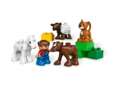 Lego 5646 Duplo Állatóvoda, lego, webshop, webáruház, legó, legókFa kirakós játék 10 db-os járműves,  2 éveseknek,  3 éveseknek,  4 éveseknek, Készségfejlesztő, Babáknak, Fa játékok, Puzzle, Puzleball, Puzzle fa